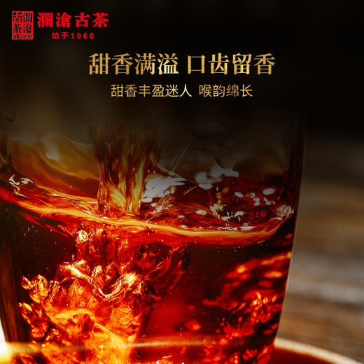 [积分当钱花]澜沧古茶时间的味道十年醇普洱茶熟茶撬散云南茶叶礼盒（8gX16包）128g 商品图3