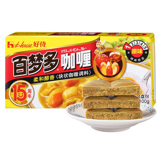 好侍百梦多咖喱（微辣）100g 商品图7
