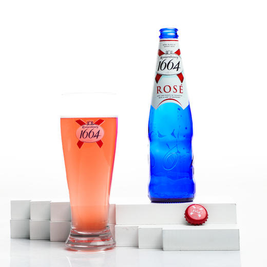 1664 桃红啤酒330ml 商品图1