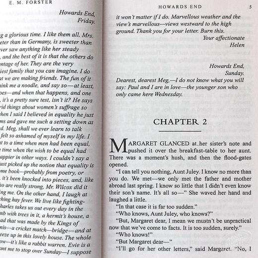 【中商原版】霍华德庄园 英文原版小说英文版  Howards End 外国进口经典文学作品 商品图4