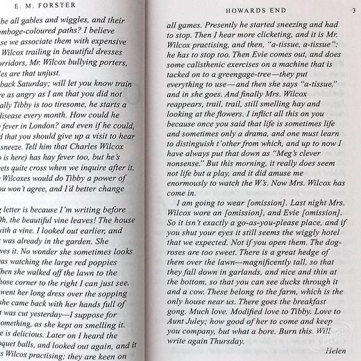 【中商原版】霍华德庄园 英文原版小说英文版  Howards End 外国进口经典文学作品 商品图7