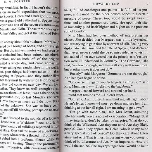 【中商原版】霍华德庄园 英文原版小说英文版  Howards End 外国进口经典文学作品 商品图5