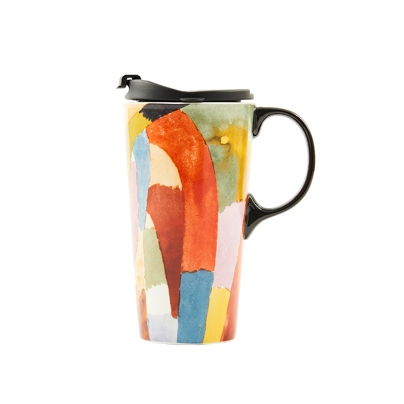 大都会艺术博物馆保罗克利系列拱形房间马克杯咖啡杯子创意礼物女