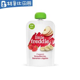 LittleFreddie小皮香蕉草莓苹果泥100g