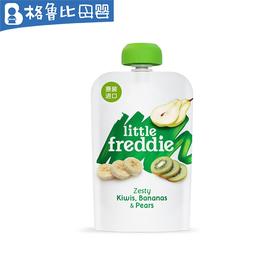 LittleFreddie小皮香蕉猕猴桃梨苹果泥100g