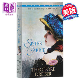 预售 【中商原版】嘉莉妹妹英文原版小说英文版Sister Carrie 德莱塞 世界经典名著小说