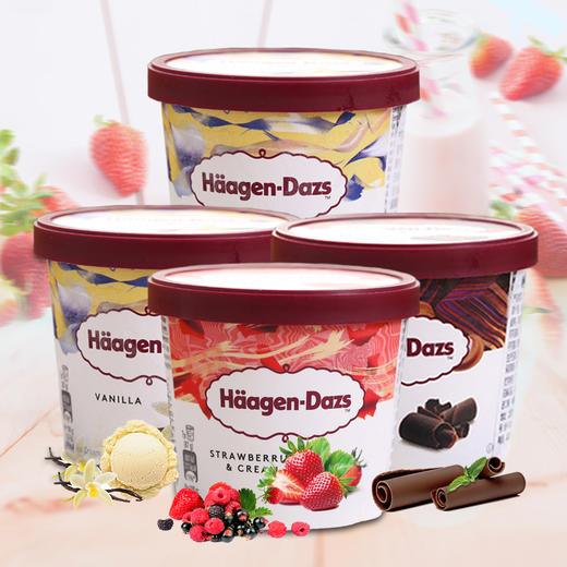 哈根达斯冰淇淋芒果味81g(100ml) 商品图6