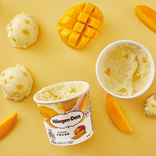 哈根达斯冰淇淋芒果味81g(100ml) 商品图3