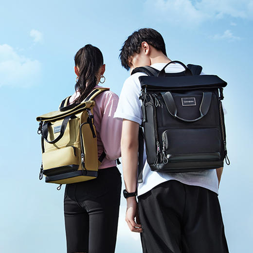 新秀丽Lucia双肩背包 休闲旅行包时尚潮型背包情侣背包 TM7 商品图7