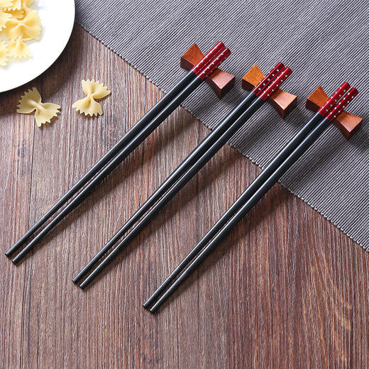 【10号清凉购直播间特价129任选4个】多样屋合金筷10双装礼盒/SW 商品图0