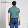 YvesFigarau伊夫·费嘉罗夏季新款男士简约舒适修身透气商务休闲翻领短袖T恤915867 商品缩略图3