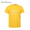 YvesFigarau伊夫·费嘉罗夏季新款100%棉男士简约印花舒适透气休闲圆领短袖T恤916865 商品缩略图4