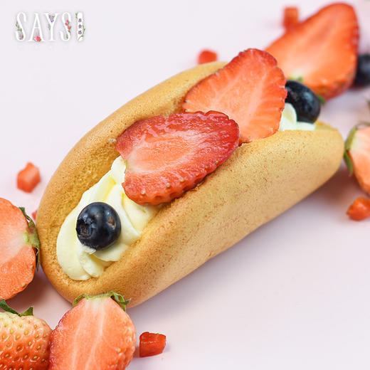 甜心莓莓戚风抱抱卷 商品图0