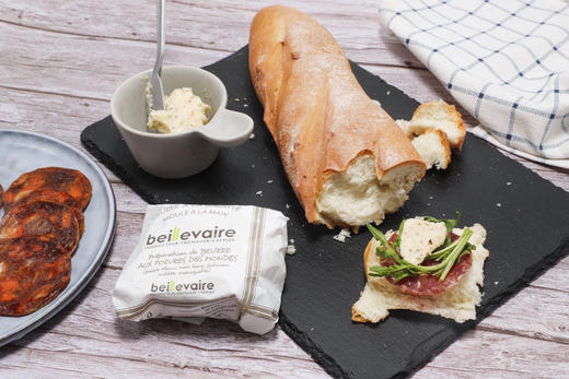 法国进口beillevaire冰淇淋手工黄油，爱马仕黄油，原味125g，咸味125g，零下18度存放 商品图3