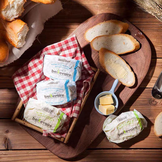 法国进口beillevaire冰淇淋手工黄油，爱马仕黄油，原味125g，咸味125g，零下18度存放 商品图5