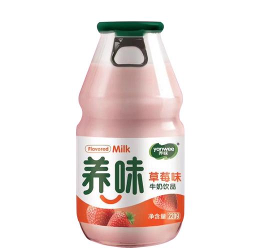 养味草莓牛奶饮料220g 商品图4
