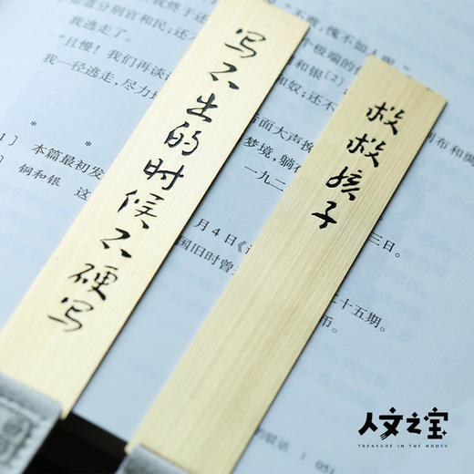 【人文之宝】鲁迅系列文创黄铜书签第二弹（鲁迅老师本人说的话又来了！） 商品图4
