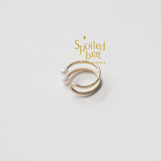 spoiledbrat jewelry珍珠耳骨夹 商品图2