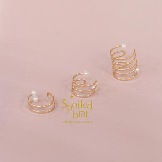 spoiledbrat jewelry珍珠耳骨夹 商品图1