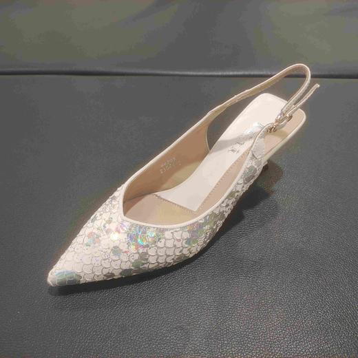 lfgj jeans bk203幻彩小牛皮割纹女凉鞋 商品图6