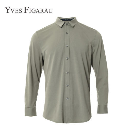 YvesFigarau伊夫·费嘉罗春夏商务休闲舒适透气长袖衬衫912302 商品图4