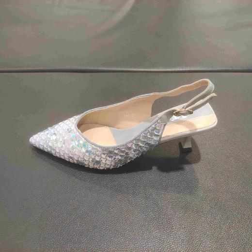 lfgj jeans bk203幻彩小牛皮割纹女凉鞋 商品图1