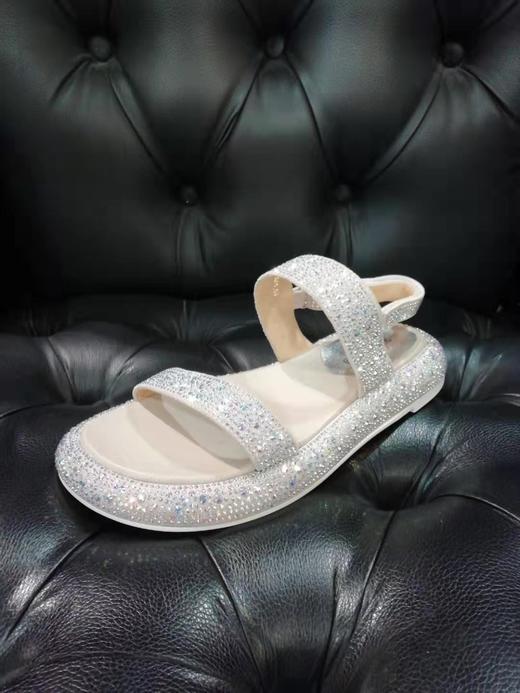 LFGJ女鞋  13003   时尚百搭满钻厚底凉鞋 商品图6