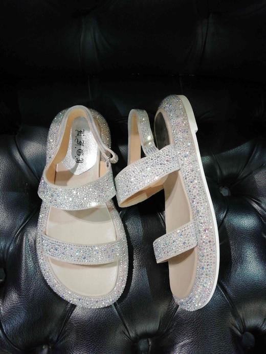 LFGJ女鞋  13003   时尚百搭满钻厚底凉鞋 商品图9