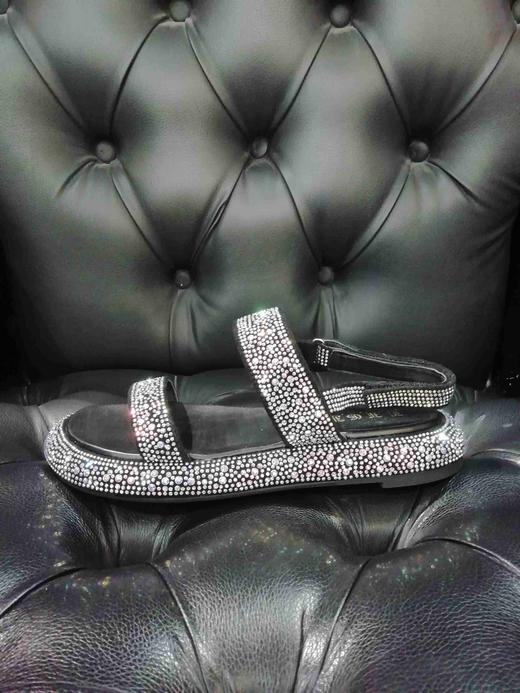 LFGJ女鞋  13003   时尚百搭满钻厚底凉鞋 商品图1