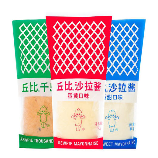 汉堡沙拉酱丘比沙拉酱香甜/蛋黄/千岛沙拉酱 商品图0