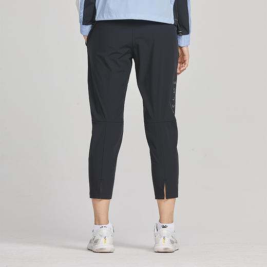 卡尔美 春夏速干透气健身运动裤女跑步梭织宽松直筒九分裤 商品图5