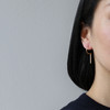 北京仓｜Naoko Ogawa-Vector-金银两色 耳环（单只）［日本设计师］ 商品缩略图5