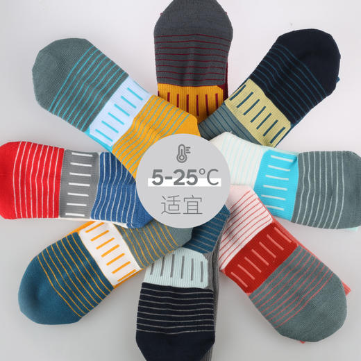 【99元3双】赛乐银离子户外徒步跑步运动袜防臭速干吸汗透气 商品图3