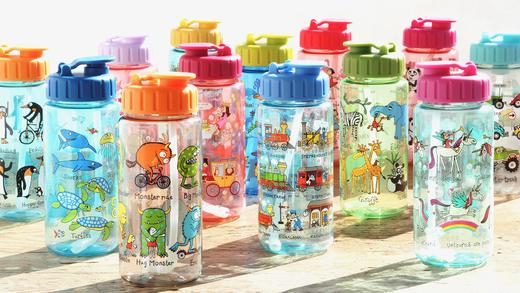 英国Tyrrell katz儿童卡通吸管直饮杯两用水杯防漏卡通凉水杯 商品图3