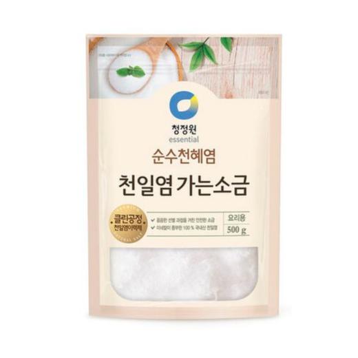 청정원 천일염 가는소금500g 商品图0