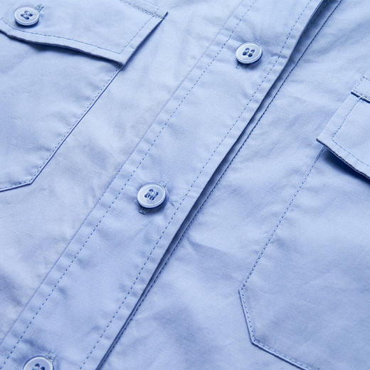 VIMAGE纬漫纪夏季新款显瘦显高翻领收腰中长款衬衫裙V1507120连衣裙 商品图7