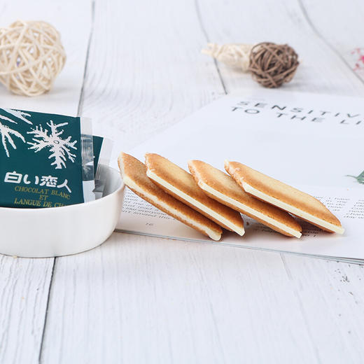 白色恋人白巧克力味夹心饼干12片132g/058487/152858浓醇美味细腻口感分享甜蜜 商品图2