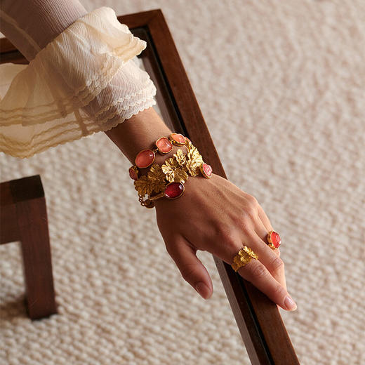 北京仓｜Goossens Paris-Fleur de Pavot-虞美人 戒指［法国设计师］ 商品图3