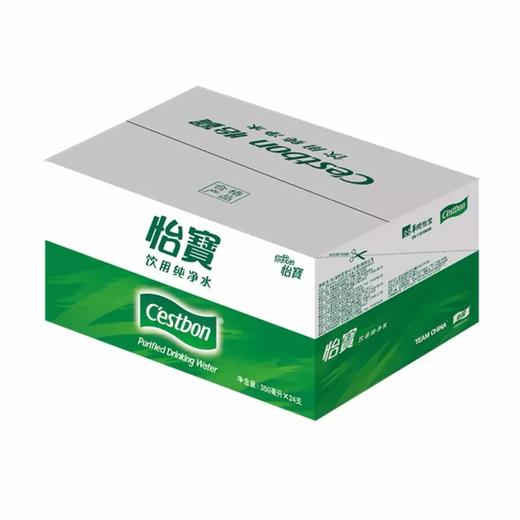 怡宝纯净水400ml24瓶整箱装便携解渴家庭办公必备 商品图0