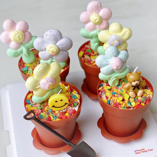 【6.01日仅支持15点以后提货】【限量30份】6.1儿童节 祖国的花朵 · 盆栽蛋糕礼盒 商品图3