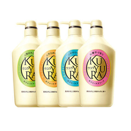 可悠然美肌沐浴露（花漾之恋）550ml 商品图1