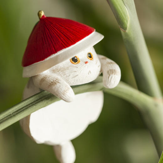 【故宫优选| 摆件】清朝系列-迷你故宫小猫猫摆件 商品图1