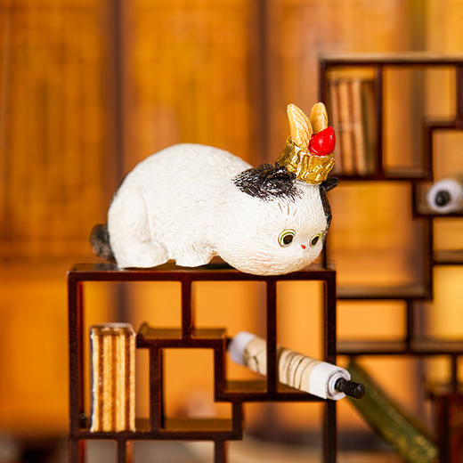 【故宫优选| 摆件】大明系列-萌萌迷你猫小摆件 商品图8