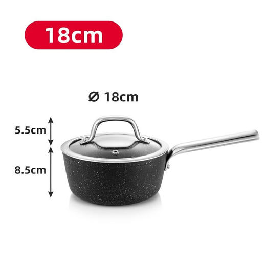 捷克进口tescoma PRESIDENT系列石面不粘奶锅汤锅1.8升 商品图3