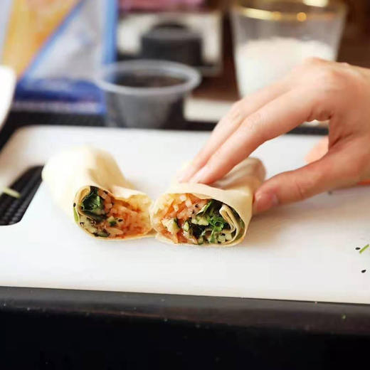可以当零食的煎饼 | 柒不腻煎饼 开袋即食 方便早餐低脂卷饼 杂粮/花生/大枣三种口味混合 100g*3袋 商品图9