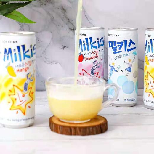 乐天妙之吻芒果味碳酸饮料롯데밀키스망고맛 商品图1