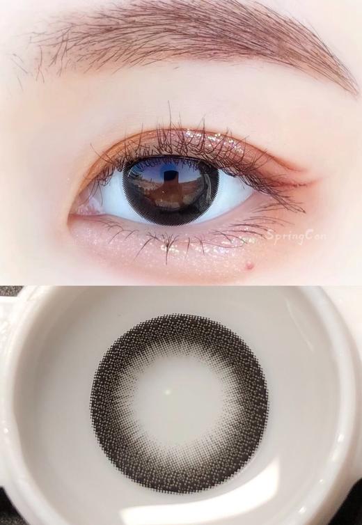 【小红书推荐款】springcon 初恋黑，年抛/直径14.5/着色13.8，78/副148/2副178/3副248/4副 商品图3