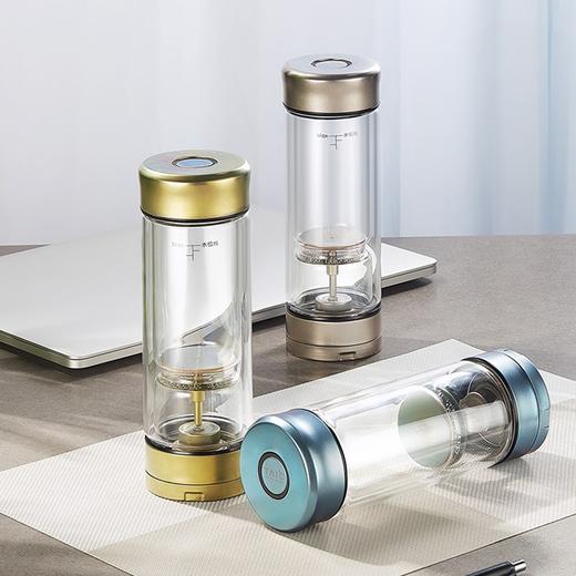 TAIC太可纯钛茶水分离泡茶杯男女士高档双层玻璃茶杯-YHD 商品图3