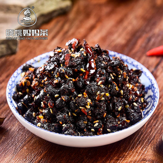 【助农】恩施晓姚妈妈菜土家油豆豉200g 商品图2