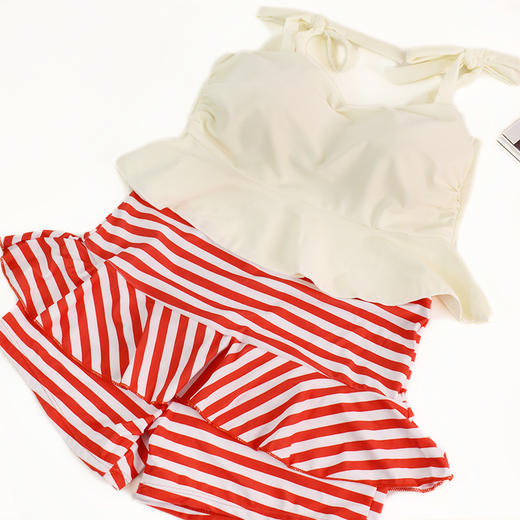 【限量清仓，1件不留！】皇家丽美女士分体吊带泳衣Y7130 商品图1